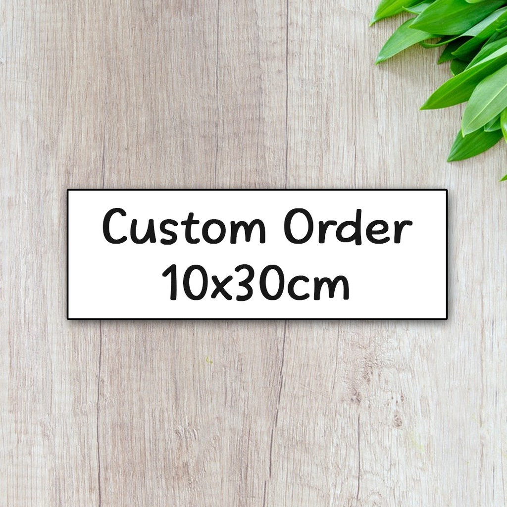 hiasan dinding khusus custom 10x30