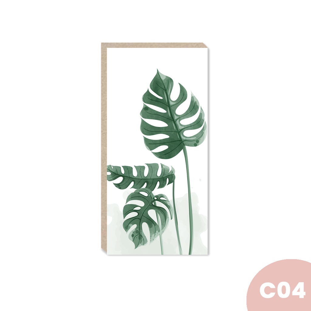 Hiasan dinding walldecor motif tropical pajangan dinding dekorasi ruang tamu