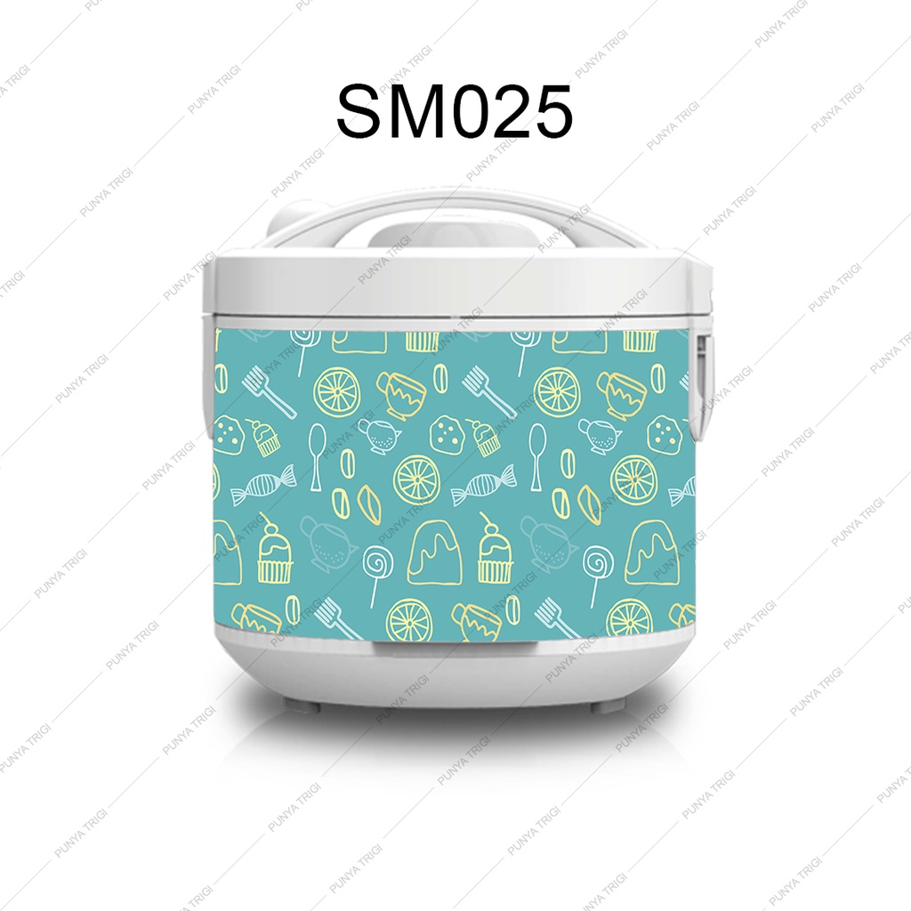 STIKER Rice Cooker 1.8L Stiker Magic com Motif Kitchen