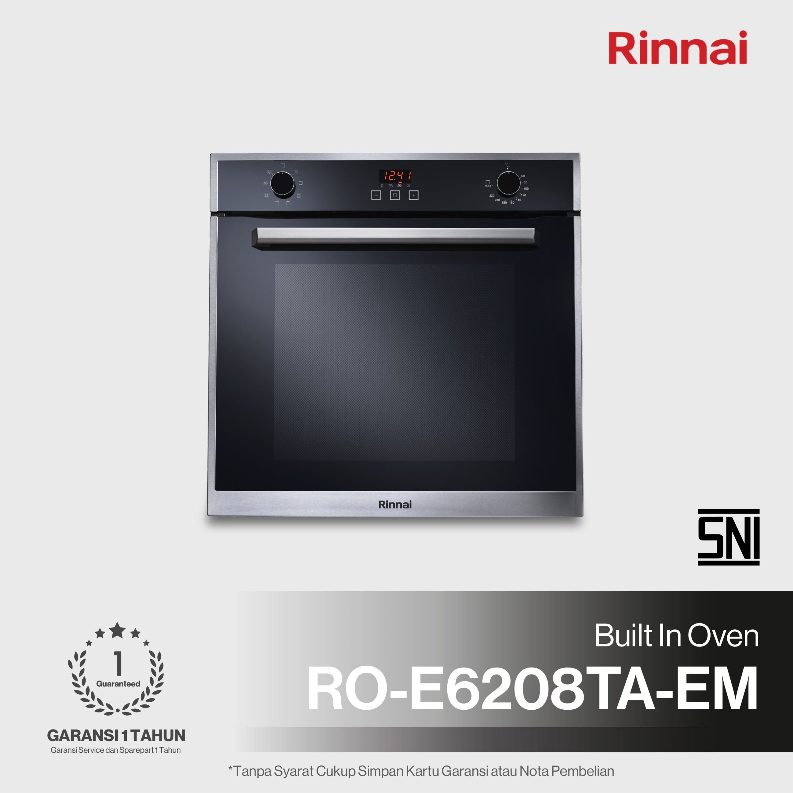 Rinnai Oven RO-E6208TA-EM RINNAI BUILT IN OVEN