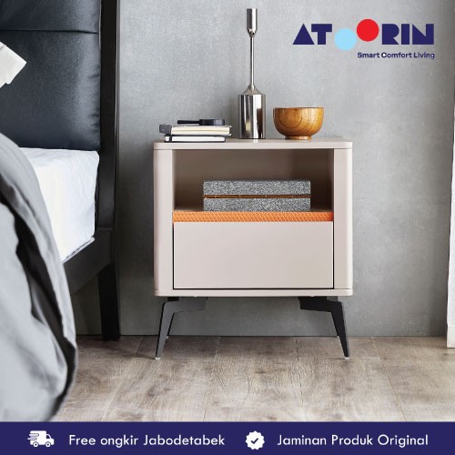 ATOORIN - Tara Night Stand - Meja Sudut / Nakas Kecil