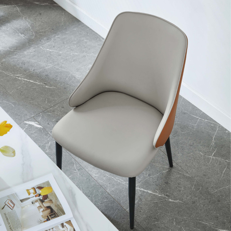 ATOORIN Hana Dining Chair - Kursi Makan Minimalis Modern, 48x59x83 cm