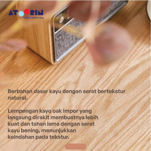 ATOORIN - Ryua Cabinet - Cabinet Penyimpanan Berbahan Kayu