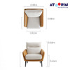 ATOORIN - Chloe One Seater - Sofa Minimalis 1 dudukan