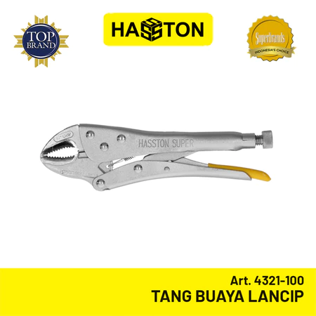 Hasston Tang Buaya / Tang Jepit / Locking Grip Pliers (4320)
