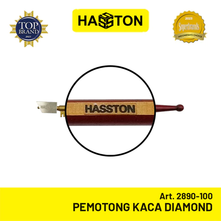 Hasston Pemotong Kaca Diamond / Diamond Glass Cutter (2890-100)