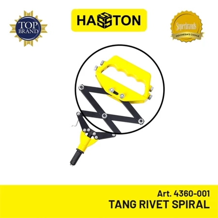 Hasston Tang River Harmonika / Tang Spiral Hand Riveter (4360-001)