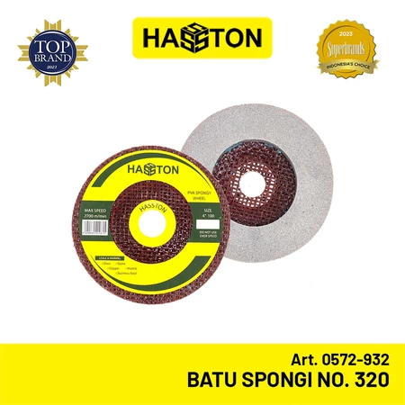 Hasston Batu Sponge No. 320 / Polishing Wheel (0572-932)