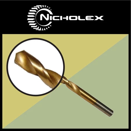 NICHOLEX 6.5mm Mata Bor Besi HSS 10 pcs (0500-065)
