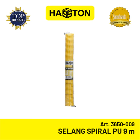 Hasston Recoil Hose 9M / Selang Spiral / Selang Angin Kompresor (3650-009)