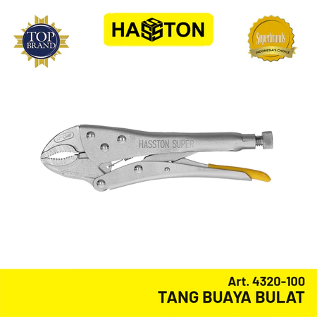 Hasston Tang Buaya / Tang Jepit / Locking Grip Pliers (4320)