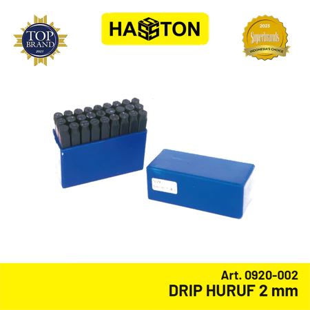 Hasston Drip Huruf 2mm / Letter Punch (0920-002)