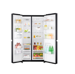 LG GC-B247SQUV KULKAS SIDE BY SIDE LINIER INVERTER GCB247SQUV HITAM