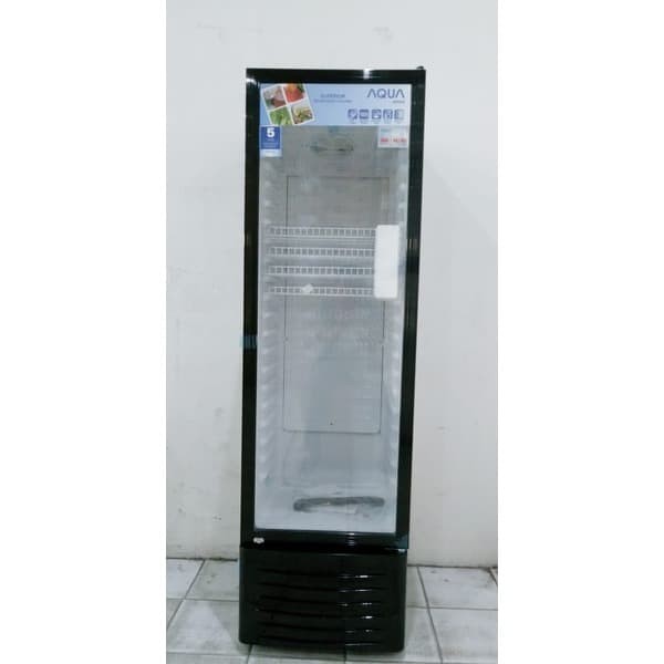 AQUA AQB-261 Showcase Display Cooler 258 Liter 4 RAK GARANSI RESMI