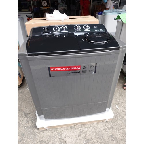 LG P1400RTM MESIN CUCI 2 TABUNG 14 KG P1400 HITAM NEW