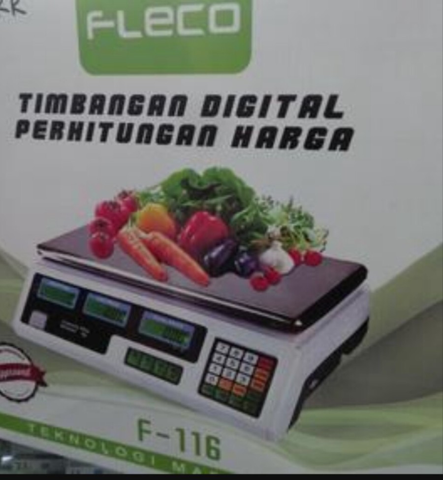 FLECO F-116 Timbangan Digital serba guna untuk buah, laundry, dll