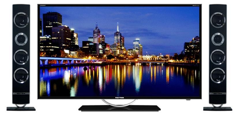 TV LED POLYTRON 32T106 32 inch 2 Tower Speaker CinemaX, Bluetooth