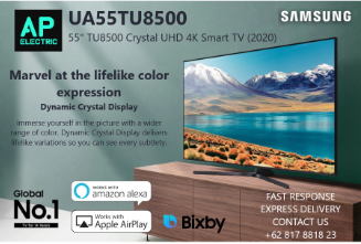 LED TV SAMSUNG UA55TU8500 55 Inch Crystal UHD 4K Smart TV 55TU8500