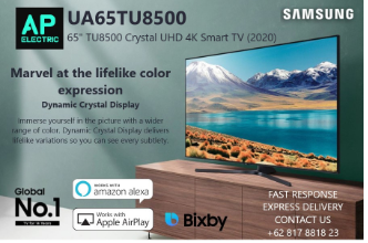 LED TV SAMSUNG UA65TU8500 65 Inch Crystal UHD 4K Smart TV 65TU8500