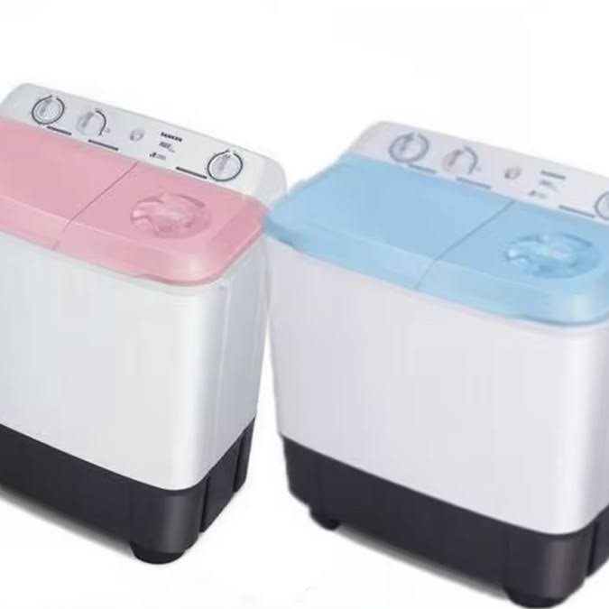 SANKEN TW-9110 MESIN CUCI 2 TABUNG 9 Kg TW9110 Low Watt Garansi Resmi