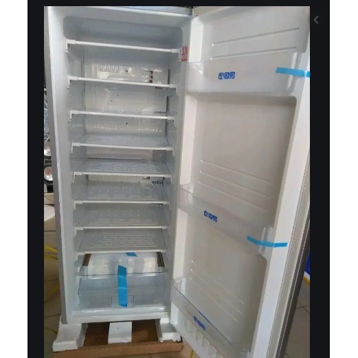 SHARP FJ-M195N-SS FREEZER ASI Es Batu 8 RAK 158 L FJM195N Resmi