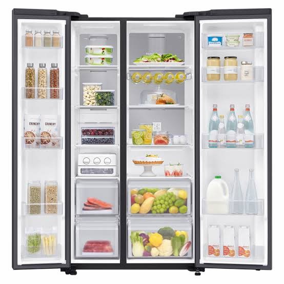 SAMSUNG RS62R50412C/SE KULKAS SIDE BY SIDE GLASS RS62R50412C RESMI