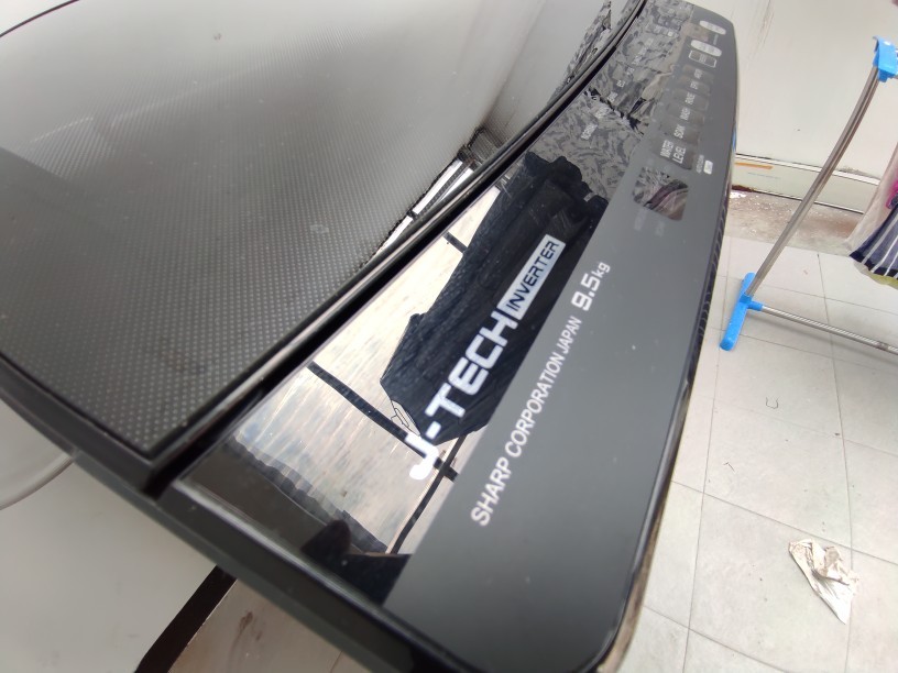 Sharp ES-M9500XT-SA Mesin Cuci 1 Tabung J-Tech Inverter 9.5KG ESM9500