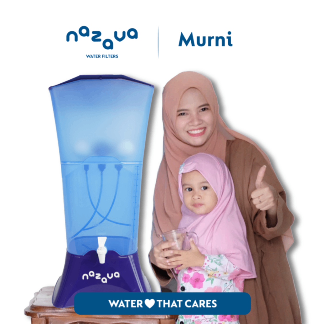 Water Purifier - Nazava Murni 3 Filter - Filter Air Minum