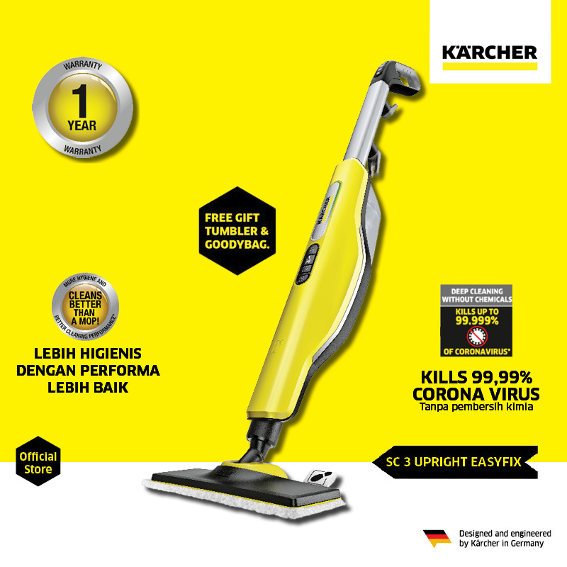 Karcher SC 3 Upright EasyFix *EU 1600 Watt Steam Cleaner