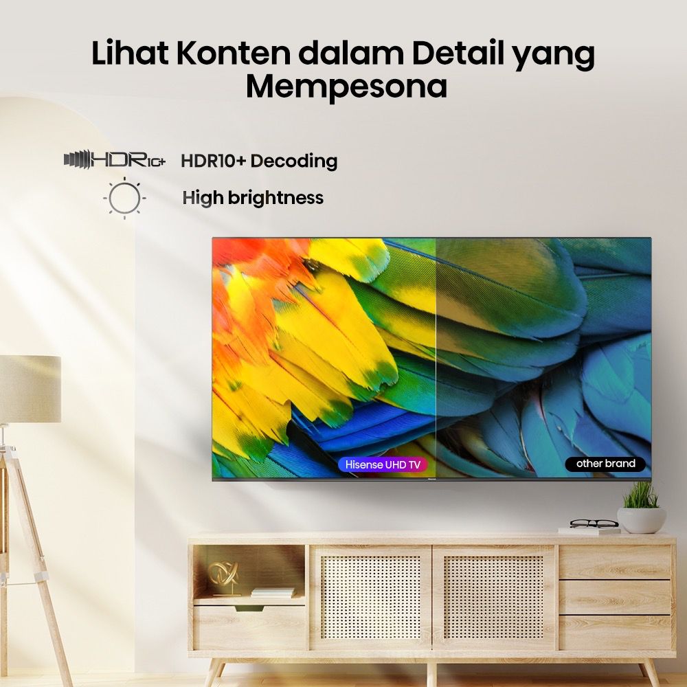 Hisense 43" 4K UHD Vidaa Smart TV