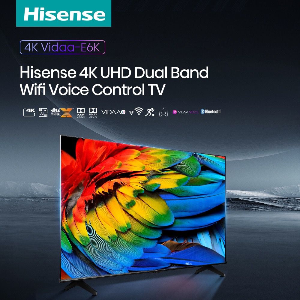 Hisense 43" 4K UHD Vidaa Smart TV