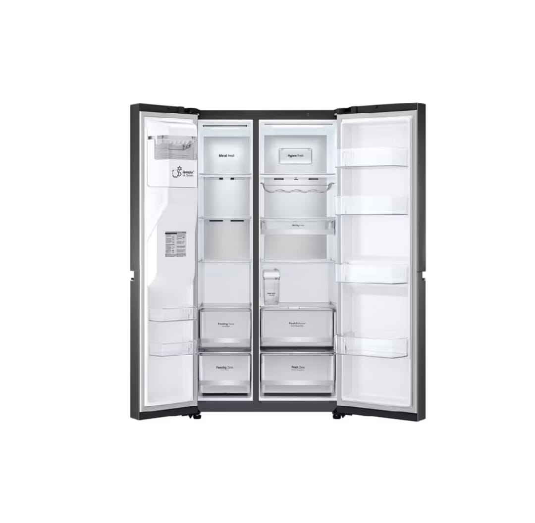 Kulkas LG GC-L257CQEL 674 L SIDE BY SIDE DISPENSER ICE MAKER