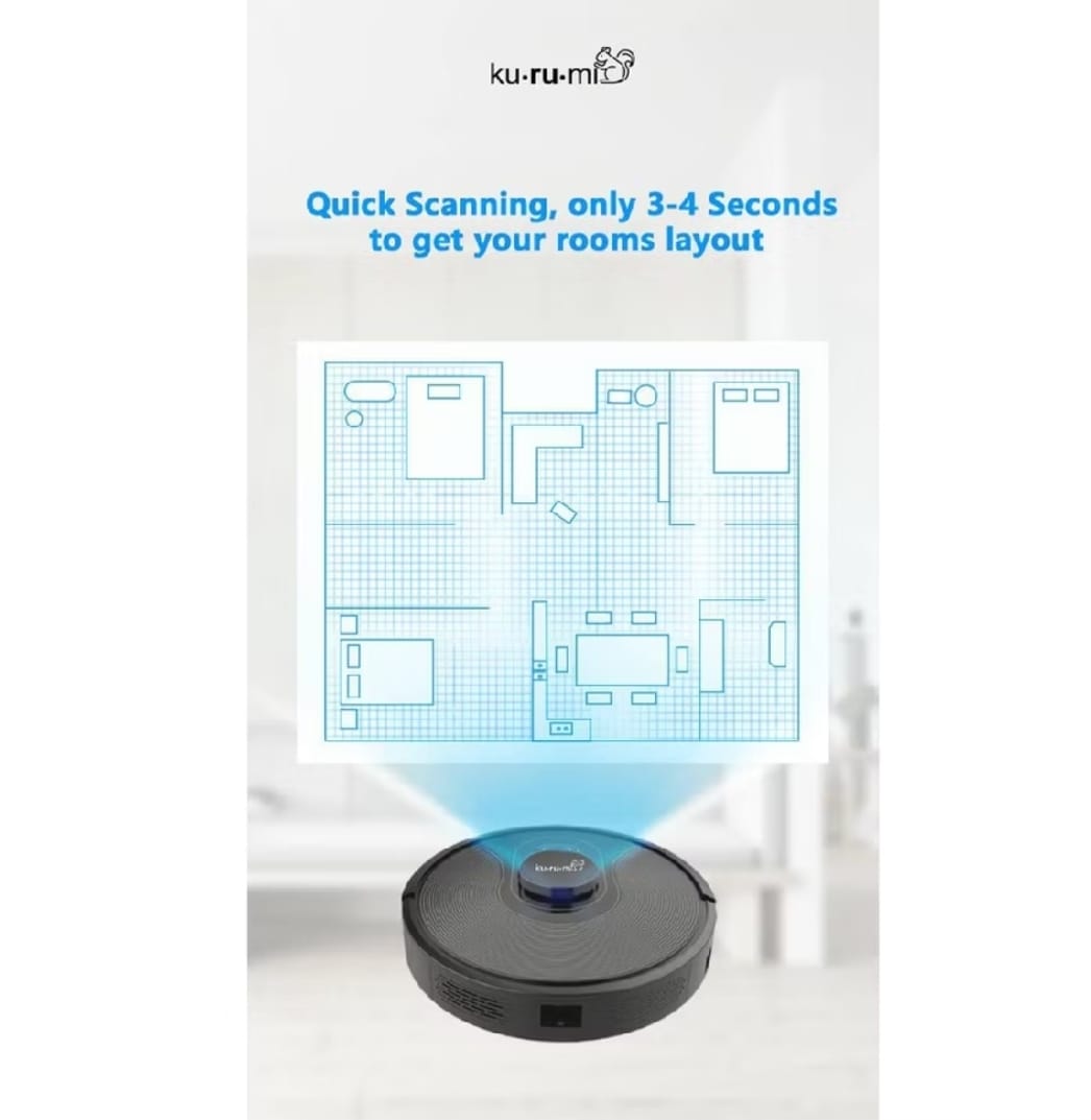 KURUMI KV-03 Laser+ Robot UV Vacuum cleaner with AED Gen-2