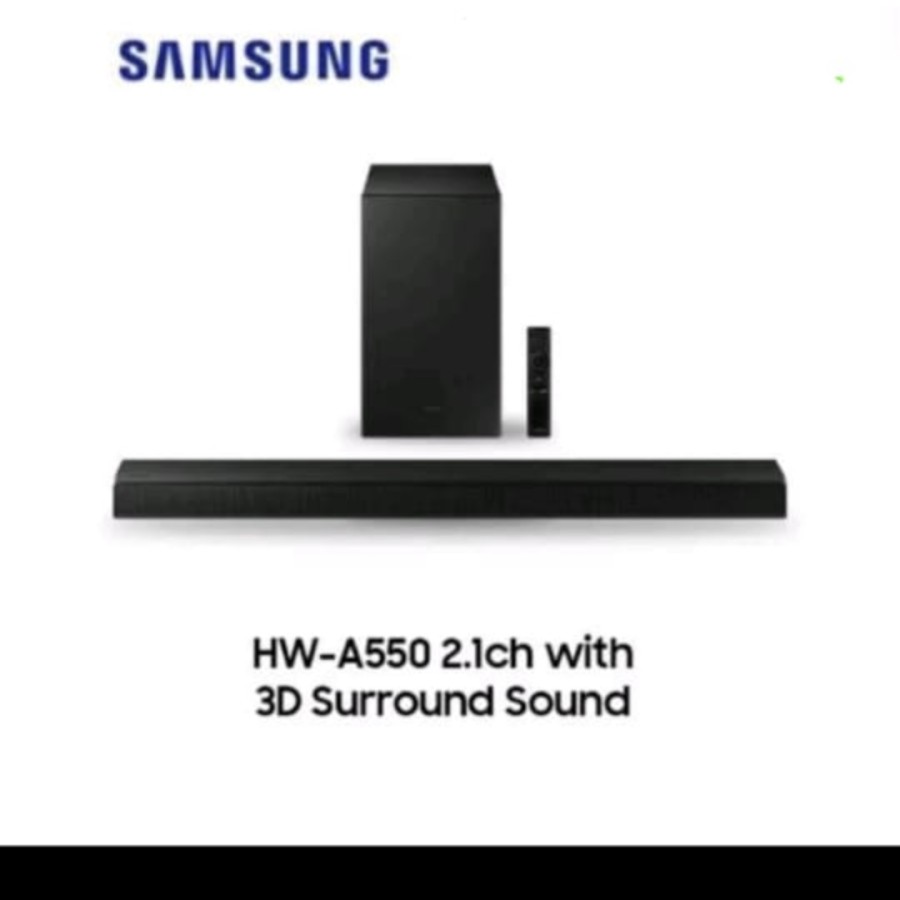 SAMSUNG HW-A550 2.1ch soundbar with subwoofer