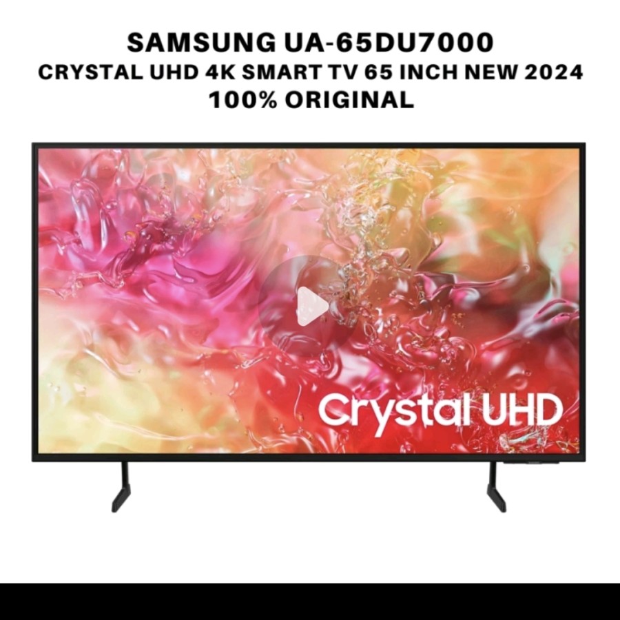 SAMSUNG UA65DU7000KXXD SMART TV 65 INCH UHD 4K NEW 2024