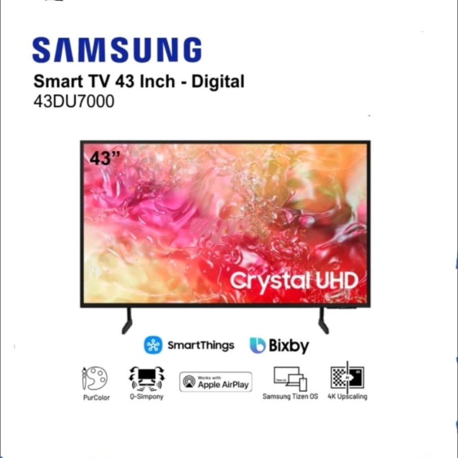TV SMSUNG UA43DU7000 - 43INCH SMART TV UHD 4K
