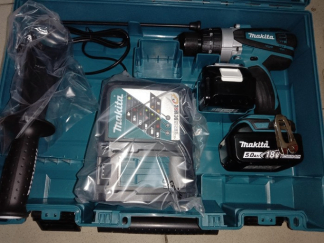 Mesin Hammer Drill Cordless Makita DHP 458 RTE Best