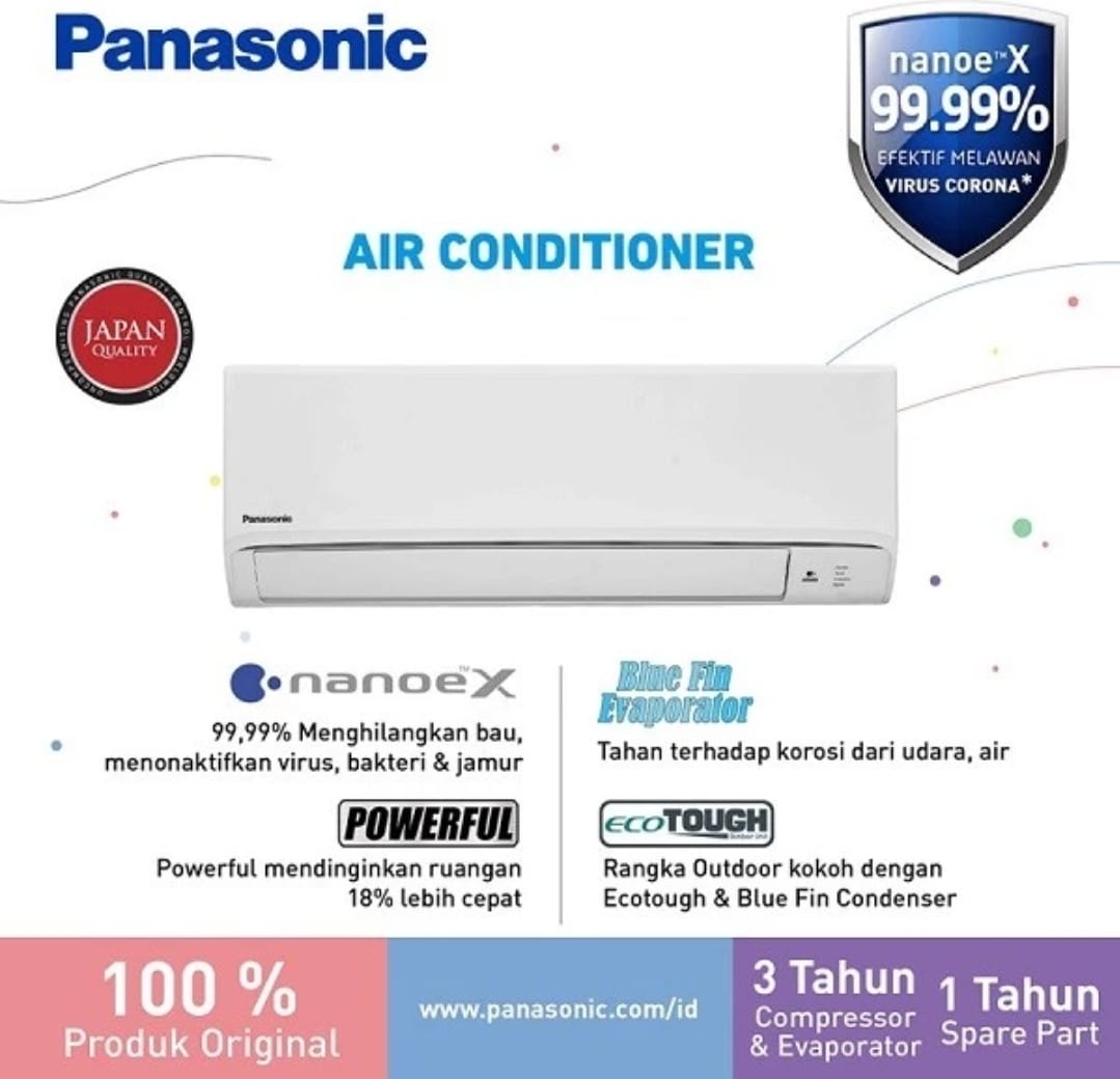 AC PANASONIC 2PK CS-YN18