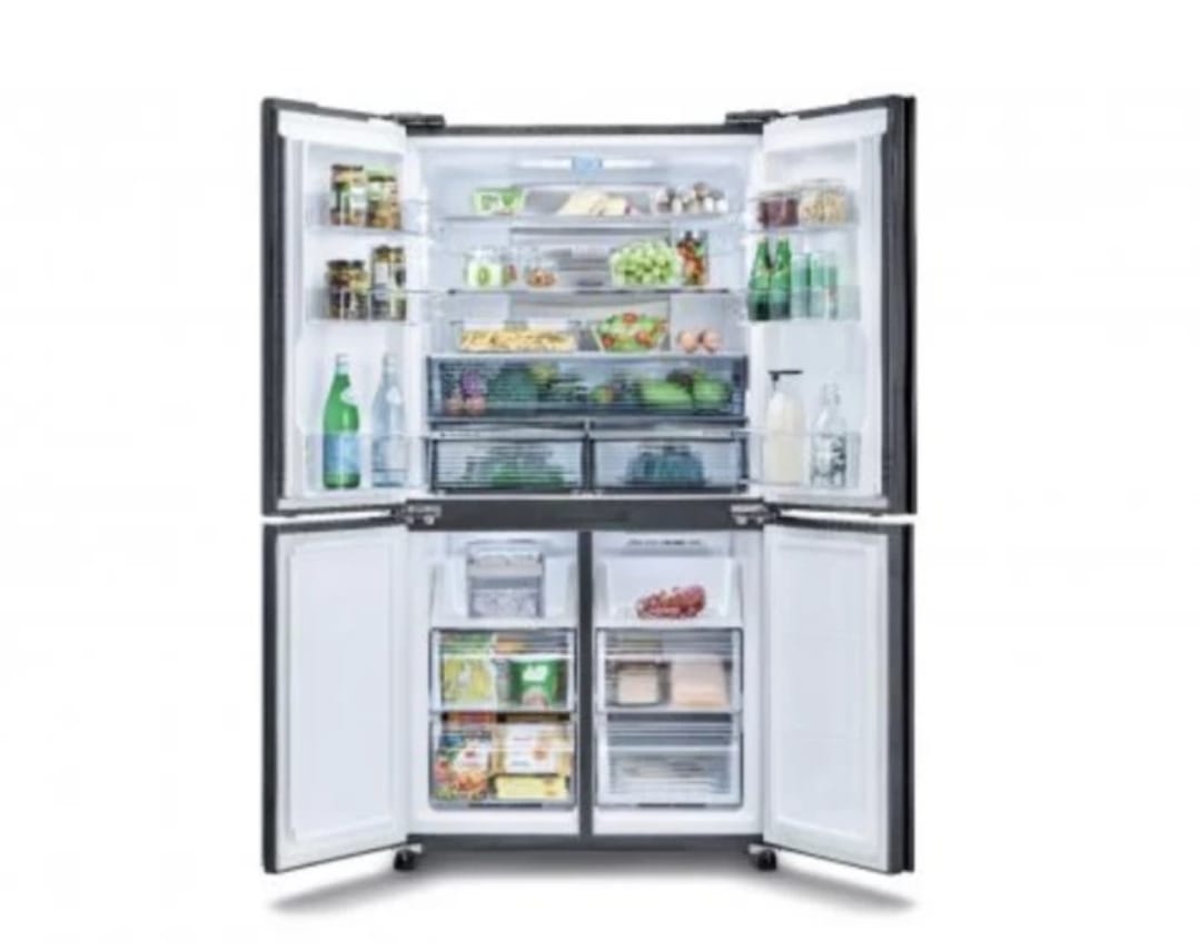 Kulkas Sharp SJ-IF85PG-GB 590L SIDE BY SIDE INVERTER