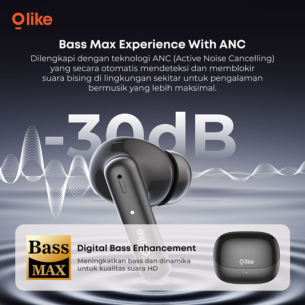 OLIKE TWS T111NC ENC ANC True Wireless Stereo Earphones headset