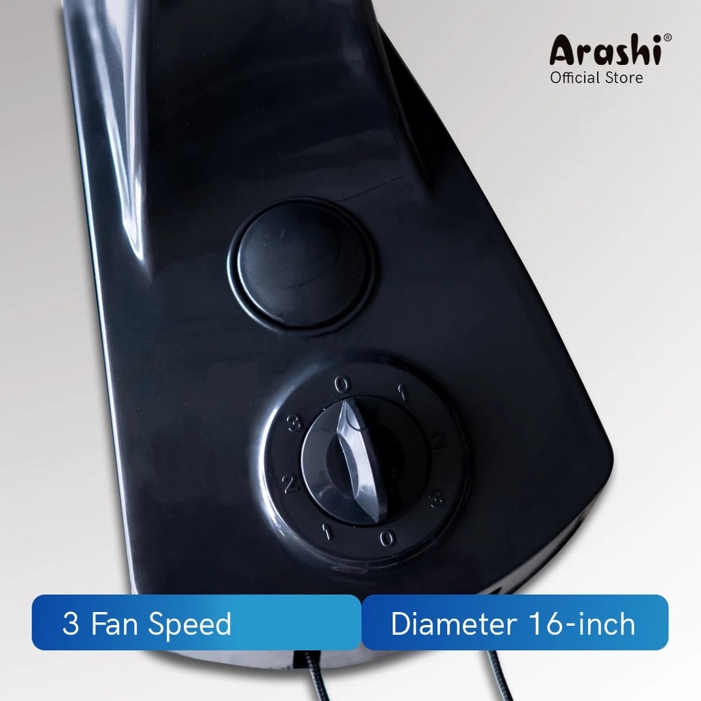 ARASHI Kipas Angin Dinding XFLOW AR 228 PWF 16" Wall Fan AR228 16 Inch
