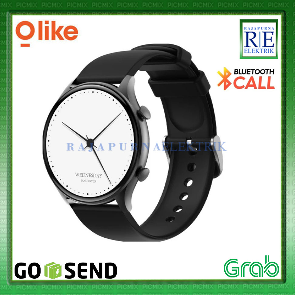 Olike FW2 Smartwatch Jam Tangan HD touchscreen Bluetooth Call IP68
