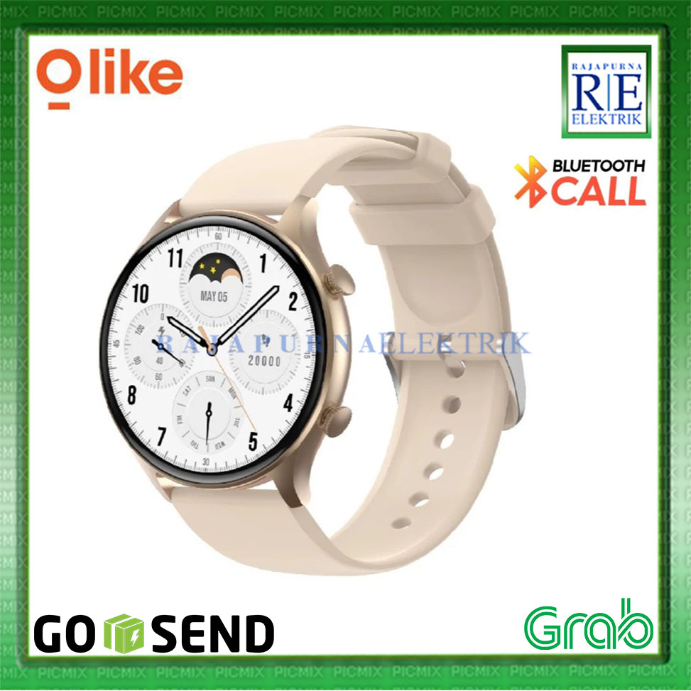 Olike FW2 Smartwatch Jam Tangan HD touchscreen Bluetooth Call IP68