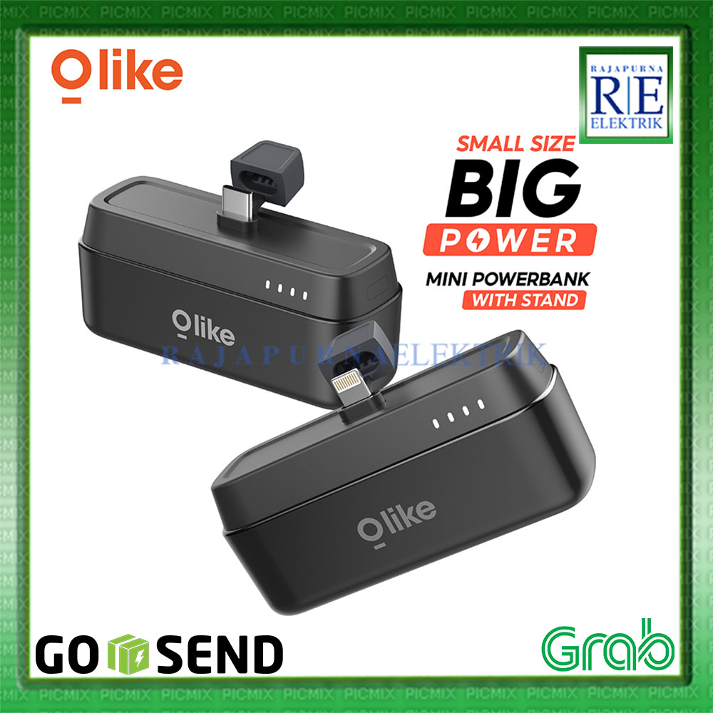 OLIKE Powerbank Mini P108 4500mAH Type-C & Lighting Portable ORIGINAL