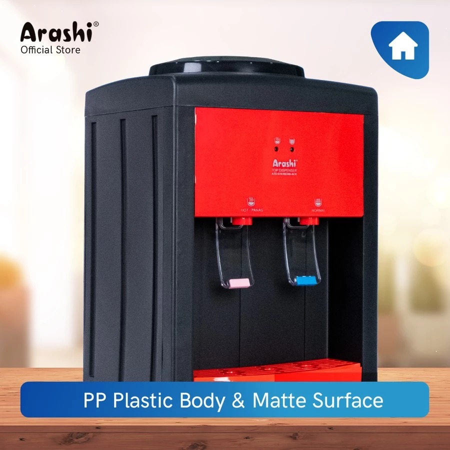 ARASHI Dispenser Air Galon Atas Normal & Panas ATD 07N SNI