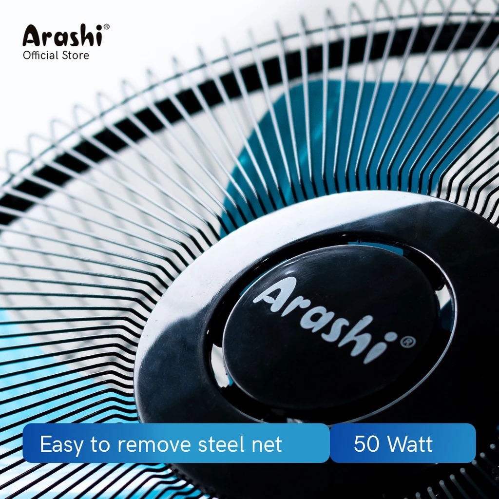 ARASHI Kipas Angin Dinding XFLOW AR 228 PWF 16" Wall Fan AR228 16 Inch