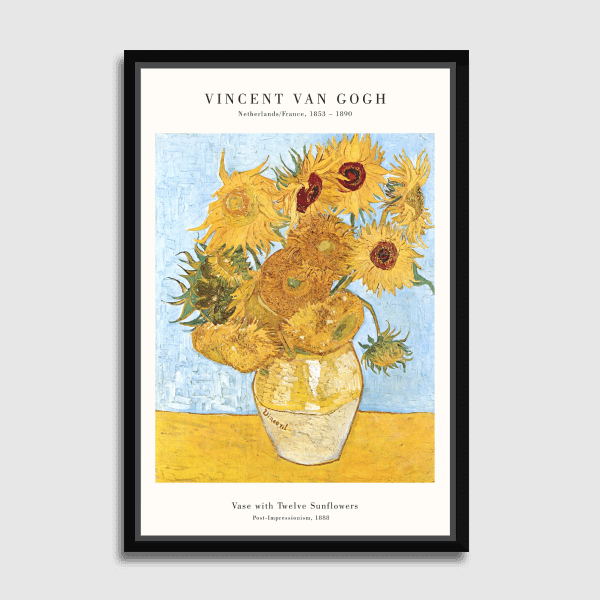 Canvass - Van Gogh Sun Flower - 40 x 60