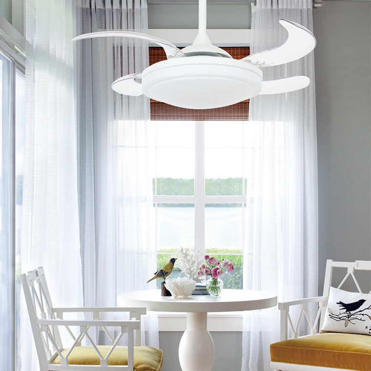 Kipas Angin Lampu Plafon Mt Edma 36 inch Fanaway dengan Remote Control