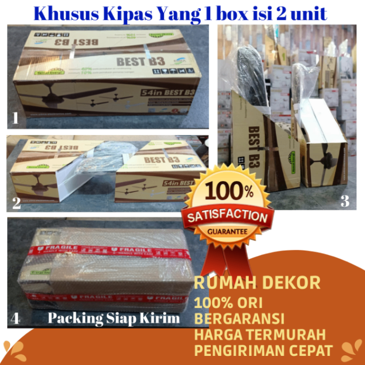 Kipas Angin Plafon Mt Edma 42 Inch Tornado dengan Wall Control