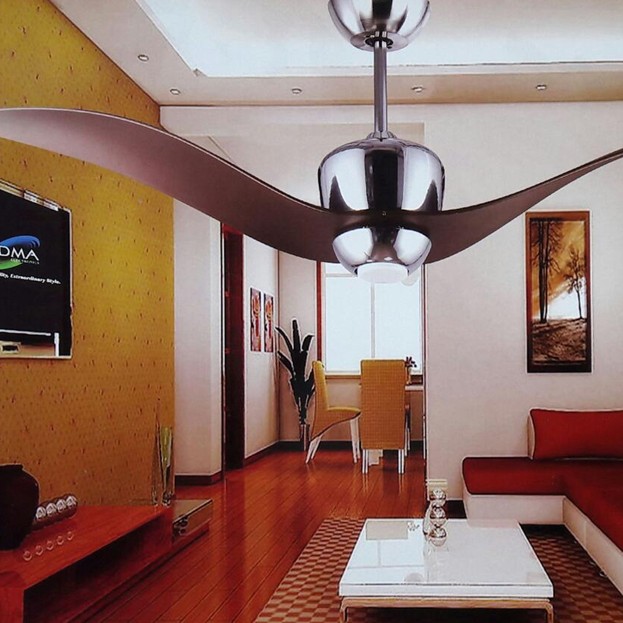 Kipas Angin Lampu Plafon Mt Edma 52 inch Seagull dengan Remote Control
